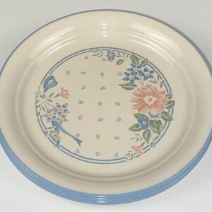 Vintage Corelle Symphony Pattern Luncheon Plates 8 1:2” -Set of 3